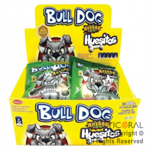 GOMITAS BULLDOG HUESITOS 12 SOBRES X 30gr